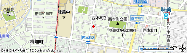 有限会社春日井スバル自動車周辺の地図