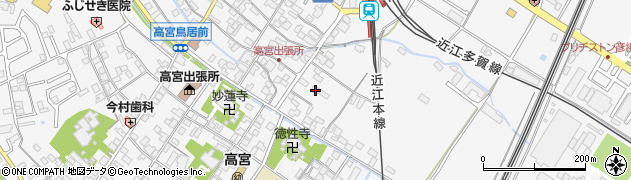 滋賀県彦根市高宮町862周辺の地図