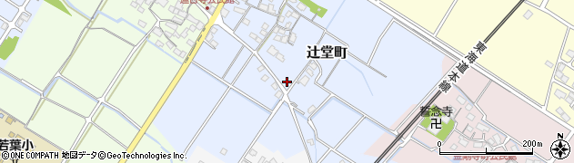 滋賀県彦根市辻堂町18周辺の地図