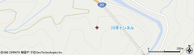 愛知県豊田市川手町（オオハタ）周辺の地図