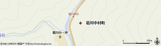 滋賀県大津市葛川中村町526周辺の地図
