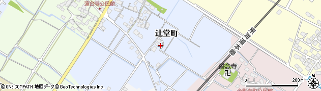 滋賀県彦根市辻堂町172周辺の地図