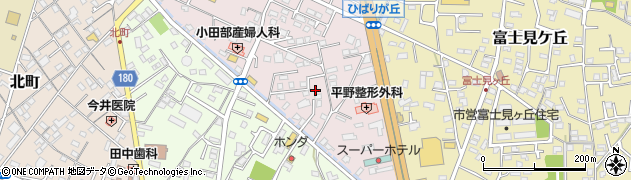 静岡県富士宮市ひばりが丘462周辺の地図
