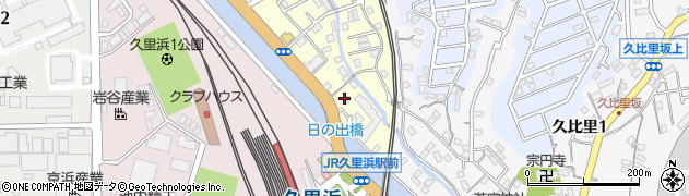 神奈川県横須賀市舟倉1-31-1周辺の地図
