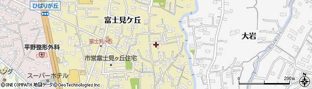 静岡県富士宮市富士見ケ丘1610周辺の地図