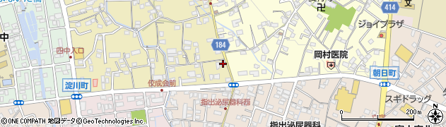 静岡県富士宮市淀師693周辺の地図