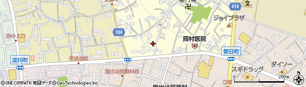 静岡県富士宮市淀平町233周辺の地図