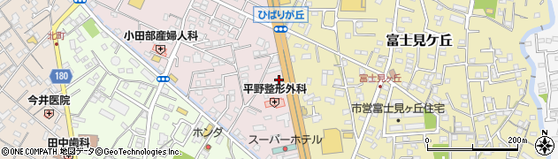 静岡県富士宮市ひばりが丘411周辺の地図