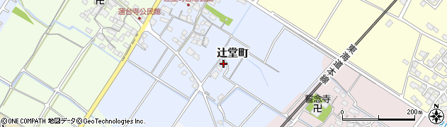 滋賀県彦根市辻堂町173周辺の地図