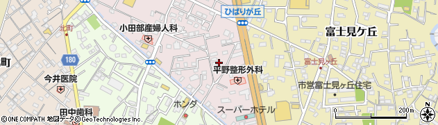 静岡県富士宮市ひばりが丘359周辺の地図