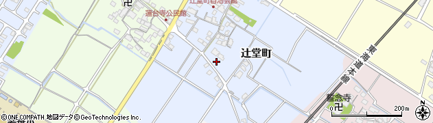 滋賀県彦根市辻堂町12周辺の地図