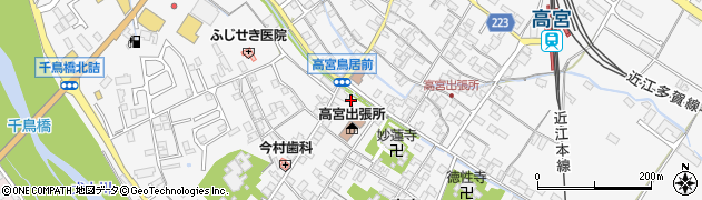 滋賀県彦根市高宮町2308周辺の地図