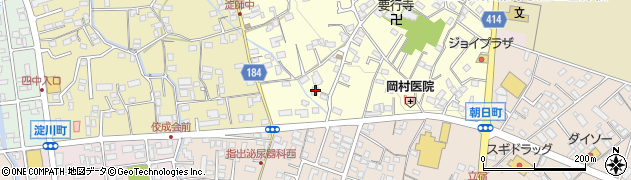 静岡県富士宮市淀平町248周辺の地図