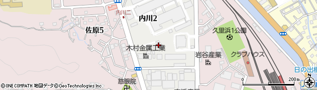 株式会社東産業　久里浜リサイクル工場周辺の地図