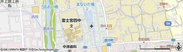 静岡県富士宮市穂波町8周辺の地図