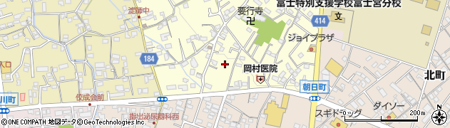 静岡県富士宮市淀平町287周辺の地図