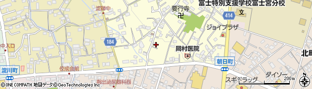 静岡県富士宮市淀平町286周辺の地図