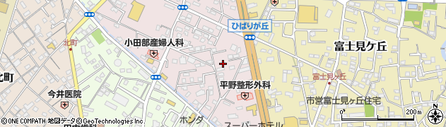 静岡県富士宮市ひばりが丘351周辺の地図