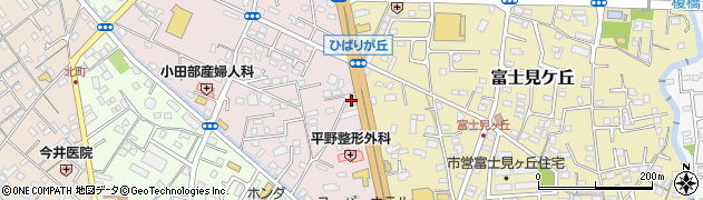静岡県富士宮市ひばりが丘393周辺の地図