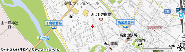 滋賀県彦根市高宮町2032周辺の地図
