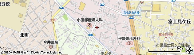 静岡県富士宮市ひばりが丘227周辺の地図
