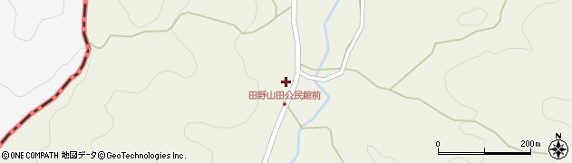 京都府福知山市田野山田983周辺の地図