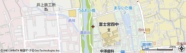 静岡県富士宮市穂波町15周辺の地図
