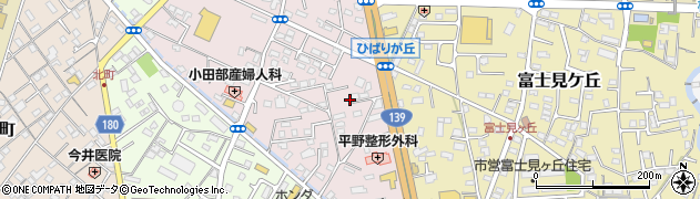 静岡県富士宮市ひばりが丘382周辺の地図