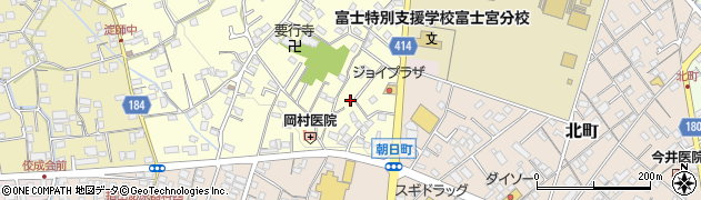 静岡県富士宮市淀平町1020周辺の地図