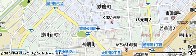 愛知県春日井市妙慶町139周辺の地図