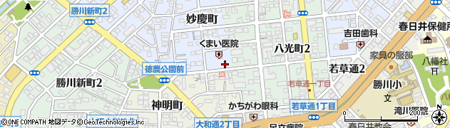愛知県春日井市妙慶町146周辺の地図