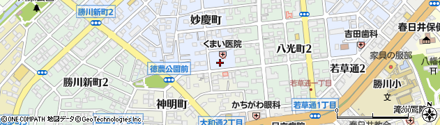 愛知県春日井市妙慶町144周辺の地図