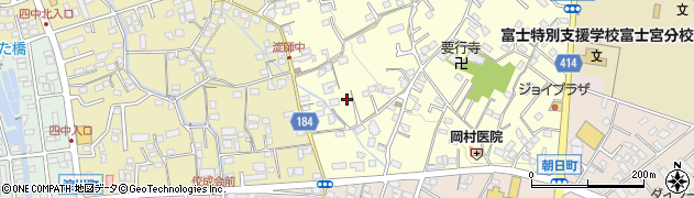 静岡県富士宮市淀平町141周辺の地図