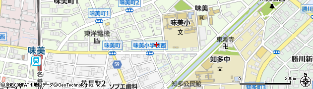 株式会社八神製作所　春日井営業所周辺の地図