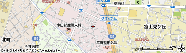 静岡県富士宮市ひばりが丘337周辺の地図