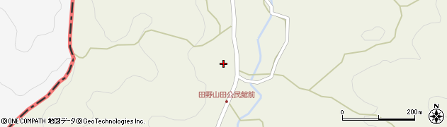 京都府福知山市田野山田977周辺の地図
