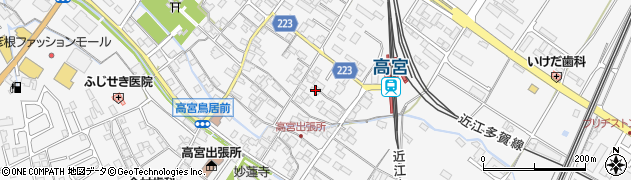 滋賀県彦根市高宮町1028周辺の地図