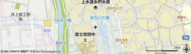 静岡県富士宮市穂波町9周辺の地図