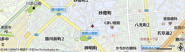 愛知県春日井市妙慶町109周辺の地図