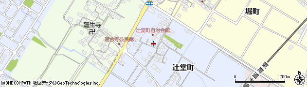 滋賀県彦根市辻堂町297周辺の地図
