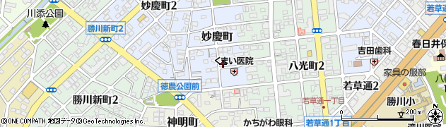 愛知県春日井市妙慶町149周辺の地図