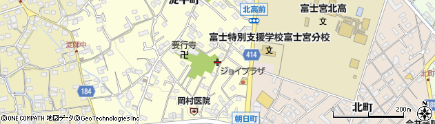 静岡県富士宮市淀平町486周辺の地図