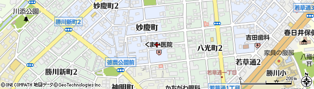 愛知県春日井市妙慶町162周辺の地図
