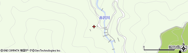 愛知県豊田市時瀬町大平周辺の地図