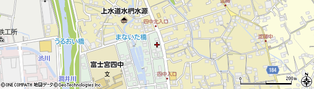 静岡県富士宮市穂波町3周辺の地図
