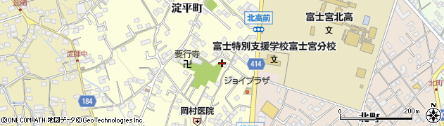 静岡県富士宮市淀平町489周辺の地図