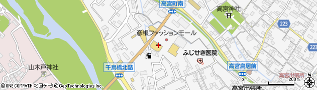 滋賀県彦根市高宮町2057周辺の地図