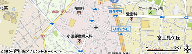 静岡県富士宮市ひばりが丘277周辺の地図