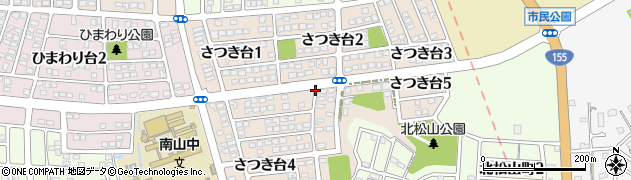 愛知県瀬戸市さつき台周辺の地図