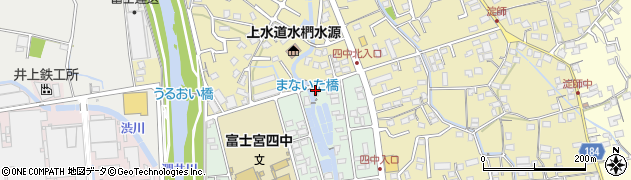 静岡県富士宮市穂波町5周辺の地図